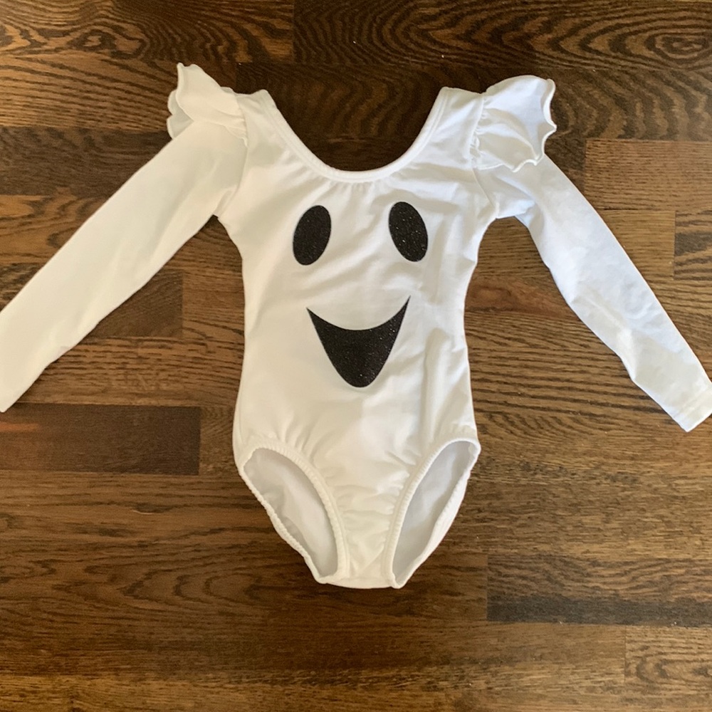 Ghost Halloween outfit leotard